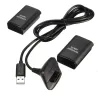Xbox 360 wired controller 4800mAh battery pack & charging cable