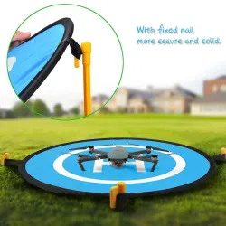Vikbar landning pad för drönare & R / C helikoptrar 55cm