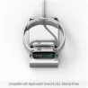 AccesoriosEstacion de muelle de carga de metal - soporte para Apple Watch 5/4/3/2/1 - soporte