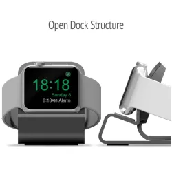 Stazione di ricarica in metallo - supporto per Apple Watch 5/4/3/2/1 - supporto