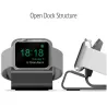 Metal charging dock station - bracket stand for Apple Watch 5/4/3/2/1 - holder