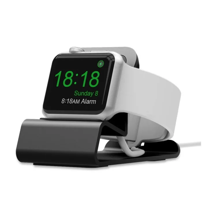 Metal charging telakka asema - bracket stand for Apple Watch 5/4/3/2/1