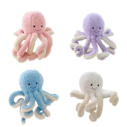 Octopus plush leksak 18cm