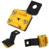GoPro 6 / 5 / 4 / 3 / 2 / 1 Sj4000 Xiaomi Yi kamera aluminiumhållare adapter rearview fäste montering
