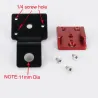 GoPro 6 / 5 / 4 / 3 / 2 / 1 Sj4000 Xiaomi Yi kamera aluminiumhållare adapter rearview fäste montering
