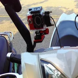 GoPro 6 / 5 / 4 / 3 / 2 / 1 Sj4000 Xiaomi Yi aluminiowy uchwyt aparatu adapter tylny wspornikUchwyty