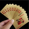 Hobbies & ColeccionesOro foil poker jugando cartas impermeable