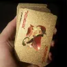 Hobbies & ColeccionesOro foil poker jugando cartas impermeable