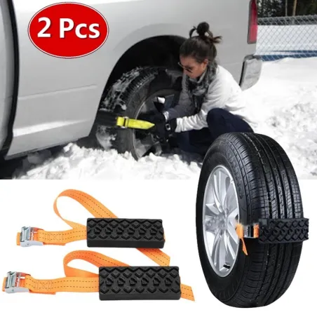 Hätäajoneuvon rengas kumiketju 2 kappaletta