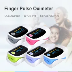Digital fingerpuls oximeter - hjärtslagsmätare - med LCD display