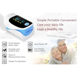 Digital fingerpuls oximeter - hjärtslagsmätare - med LCD display