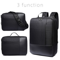 3 mode function backpack nylon waterproof shoulder bag