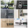 Padlock with fingerprint protection - Smart keyless entry - weatherproof - for Android & iOSHome security