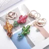 Porte-clés cactus en cristal