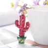llaveroCactus de cristal llavero