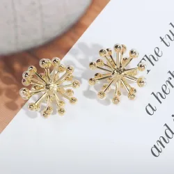 AretesFlor de la perla - pequeños pendientes