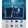 Rádio carro Bluetooth - DIN 2 - 7 ' polegadas LCD touch screen - MP3-MP5 player - USB - MirrorLink