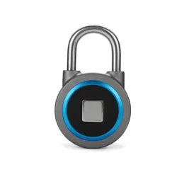Padlock med fingeravtrycksskydd - Smart Keyless entry - vädertät - för Android & iOS