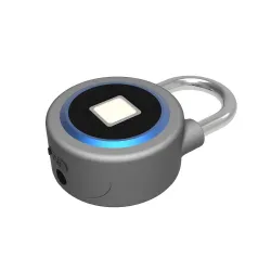 Seguridad de casaPadlock con protección de la huella dactilar - Entrada sin llave inteligente - resistente al tiempo - para A...
