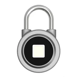 Seguridad de casaPadlock con protección de la huella dactilar - Entrada sin llave inteligente - resistente al tiempo - para A...
