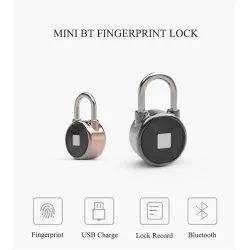 Padlock med fingeravtrycksskydd - Smart Keyless entry - vädertät - för Android & iOS