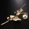 BrochesBallerina - broche de cristal