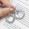 AretesPendientes elegantes de cristal