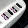 3D bandeira nacional emblema carro autocolante 8 pcs