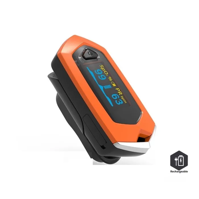 Finger puls oximeter - blodpulsmätare - uppladdningsbar