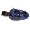 Pedali universali in metallo moto con molla 8mm 2 pz