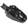 Pedali universali in metallo moto con molla 8mm 2 pz