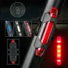 USB oplaadbare fiets veiligheid waarschuwing achterlichtVerlichting