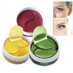 Collagen crystal eye mask gel - anti wrinkle - dark eyelid remover 120 pieces