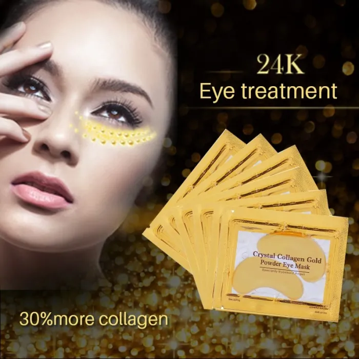 Golden Crystal Collagen Eye Mask 10 kappaletta