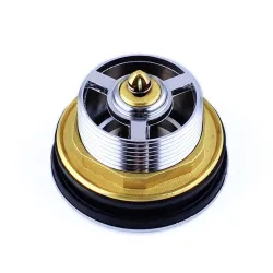 Push-down pop-up sink tub drain stopper
