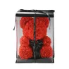 Día de San ValentínOso de rosa - oso hecho de rosas de infinito - 40 cm