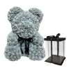 Rose bear - bear made from infinity roses - 40 cmValentine's day