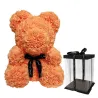 Rose bear - bear made from infinity roses - 40 cmValentine's day