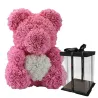 Infinity ruusukukkainen teddy karhu sydämellä 40 cm