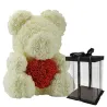 Infinity ruusukukkainen teddy karhu sydämellä 40 cm