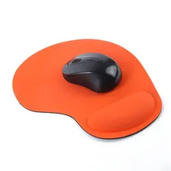 Wrist protect optical trackball mouse pad mat