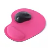 Wrist protect optical trackball mouse pad mat