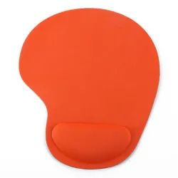 Wrist protect optical trackball mouse pad mat