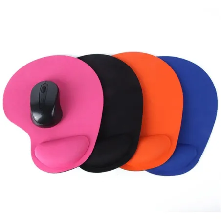 Wrist protect optical trackball mouse pad mat