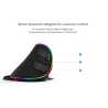 M618 Plus de souris de jeu optique verticale ergonomique filée 6 boutons 4000 DPI