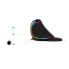 M618 Plus ergonomico verticale gioco ottico cablato mouse 6 pulsanti 4000 DPI