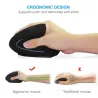 2.4G 800/1200/1600DPI wireless ergonomic optical vertical mouse & pad kitMouses