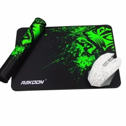 Locking edge gaming mouse pad