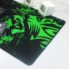 Locking edge gaming mus pad