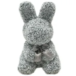 Infinity rose flor easter bunny 40 cm